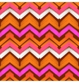 multicolor hand drawn pattern zigzag vector image