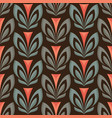 flowers background design floral seamless pattern vector image vector image