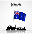 national australia day vector image