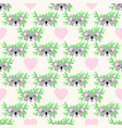 seamless pattern with cute koalas hearts vector image