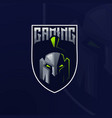 spartan gaming logo vector image