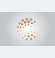 logo particles vector image