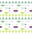 tribal arrow seamless pattern vector image