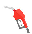 fuel pump petrol icon gas gun logo vector image
