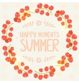 currant wreath vector image