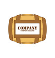 barrel-logo vector image