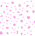 leopard skin with little pink spots seamless vector image