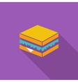 sandwich vector image vector image