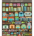 big urban set vector image