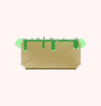 flat shading style icon pixel hot dog vector image vector image