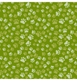 dog paw print seamless anilams pattern vector image vector image
