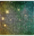 colorful dots abstract disco background vector image vector image