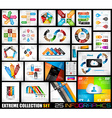 extreme collection of 25 quality infographics vector image vector image