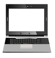 notebook computer vector image