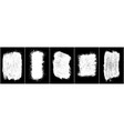 scribble hand drawn stain in chalk vector image vector image