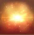 golden explostion abstract background vector image vector image