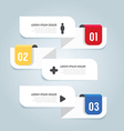 modern design minimal style infographic template vector image