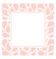 paisley border vector image vector image