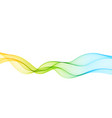 abstract background with smooth color wave vector image