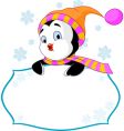penguin vector image vector image