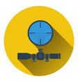icon of scope vector image