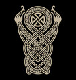 ancient celtic scandinavian design celtic vector image vector image