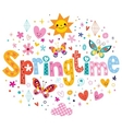 springtime vector image
