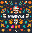 dia de los muertos 6 vector image