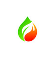 fireleaf logo image vector image vector image