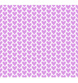 pink heart seamless pattern design vector image