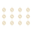 arabic pattern vector image vector image