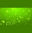 background of easter symbols vector image