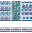 tribal vintage ethnic banners vector image