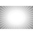 comic book speed lines background vector image