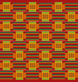 ethnic seamless pattern african kente cloth vector image vector image