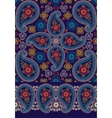 oriental paisley seamless pattern and border set vector image vector image