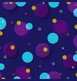 abstract colorful retro geometric pattern vector image