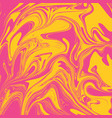 rosey yellow liquid marble background vector image