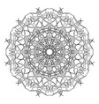 coloring book page vintage decorative elements vector image vector image