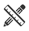 design tools icon vector image vector image