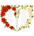 heart frame vector image
