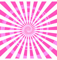 abstract burst ray background pink vector image