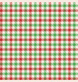 tartan or madras xmas plaid pattern vector image vector image