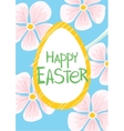 set of brochure flyer layout easter vector image vector image