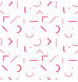 line pattern design vector image