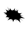 cartoon - boom silhouette image vector image vector image