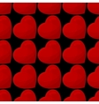 seamless pattern from hearts vector image vector image