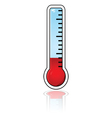 thermometer vector image