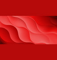 background wavy lines vector image
