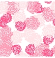 romantic rose and peonies seamless pattern vector image vector image
